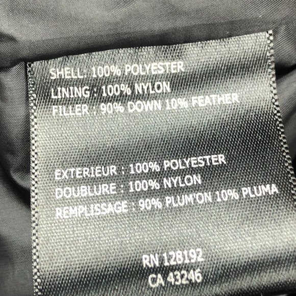 SOLD - Tumi Navy Blue Packable Down Puffer Jacket - Picture 6 of 17